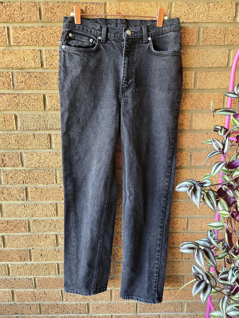 Vintage Polo Jeans Co. Ralph Lauren Classic Stretch Jeans - Faded Black (10x29)
